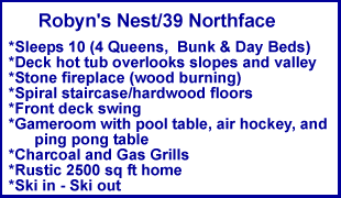 List of features in our Robyn's Nest home